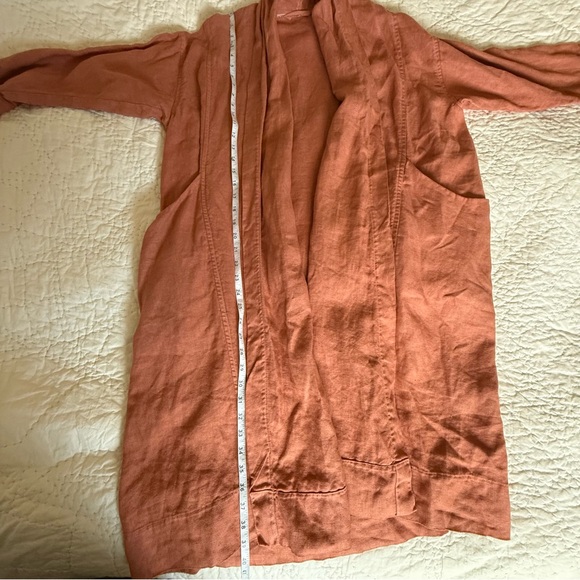 Elizabeth Suzann Linen Clyde Trench - Terra-ish - Picture 11 of 14